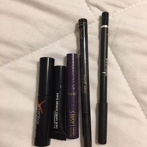 smashbox, Mac and tarte mini mascaras