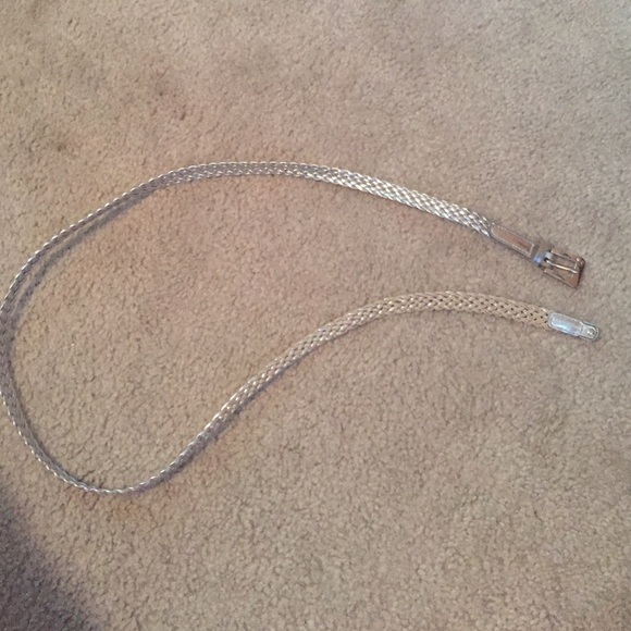 Silver belt