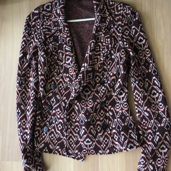 Double Breasted DVF Blazer