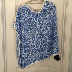Lilly Pulitzer wrap sweater