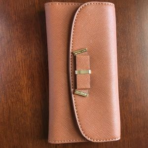 Michael Kors Luggage Snap Bow Wallet