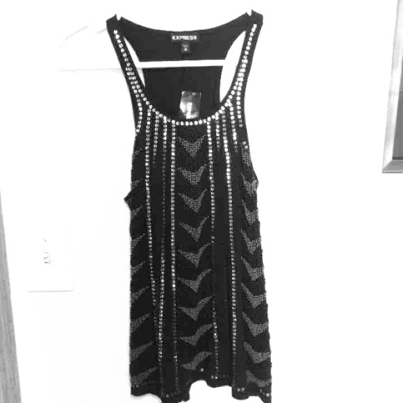 Brand new with tags, Express Embellished tank!