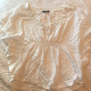 American Eagle butterfly sleeve blouse