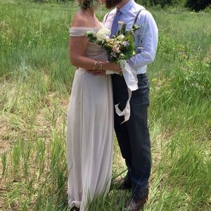 Gorgeous bridesmaid or wedding dress