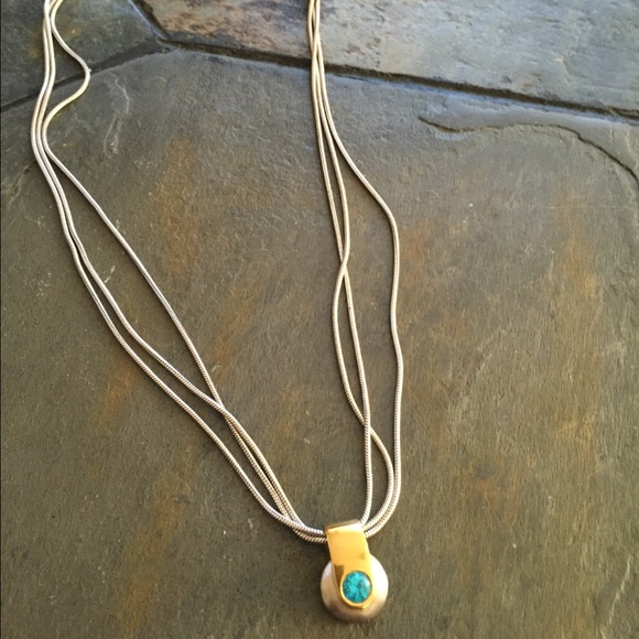 Silver necklace - Picture 2 of 2