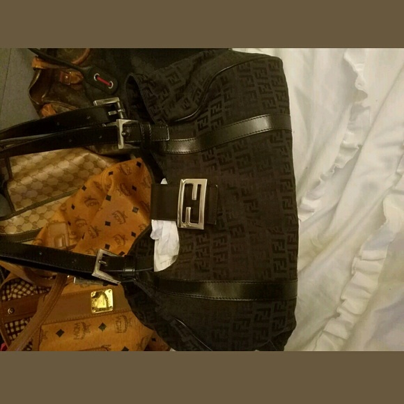 SOLD!!! Black Authentic  Fendi