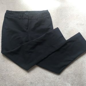 WHBM Black Slim Ankle Pants