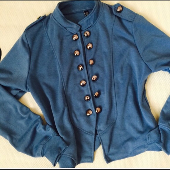 NWOT - Double Breasted Cardigan - great  buttons