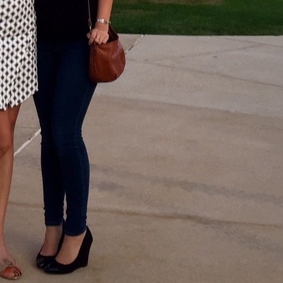 Ann Taylor wedge heels