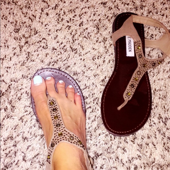 Rhinestone sandals