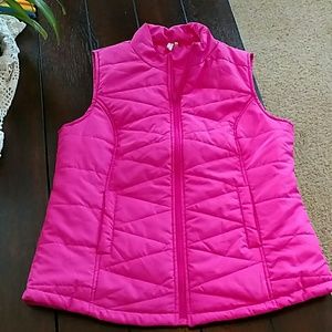 Pink Red Camel Vest size L