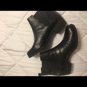 black booties from dillards