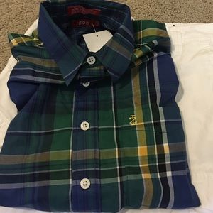NWT IZOD button down shirt