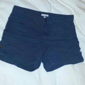 Dark blue shorts