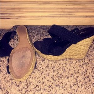 Black and Tan wedges