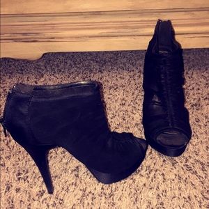 Black booties