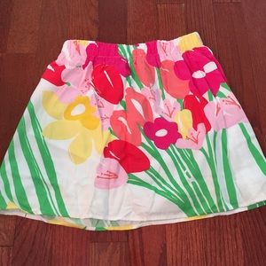 Lilly Pulitzer floral skirt