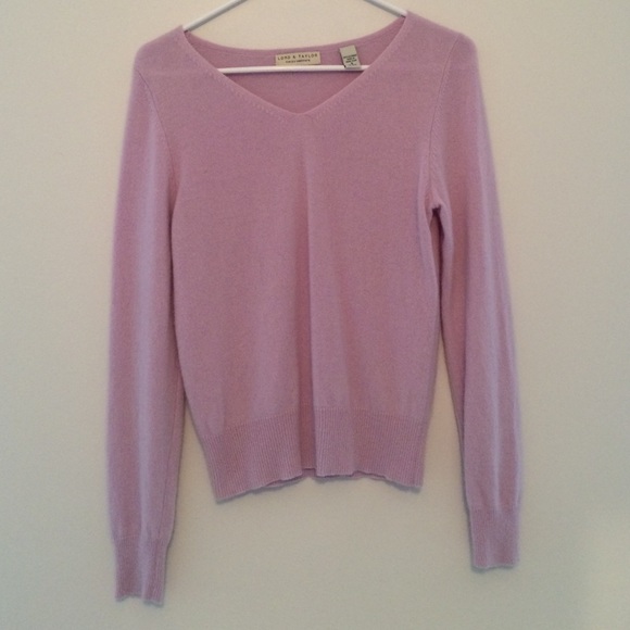 Lord & Taylor cashmere sweater