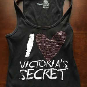 Victoria's Secret Crystal Ribbed Tank