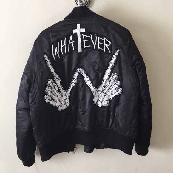 UNIF Whatever Bomber Jacket