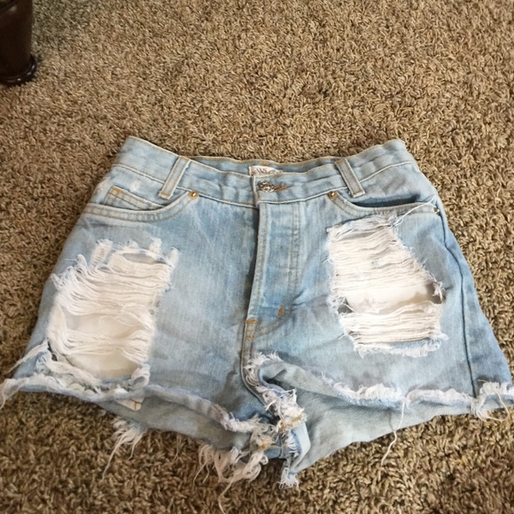 Jean shorts - Picture 1 of 2