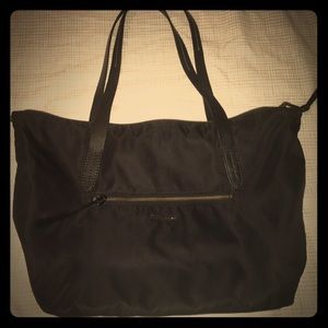Cole Haan Nylon Zip-Top Shoulder Bag