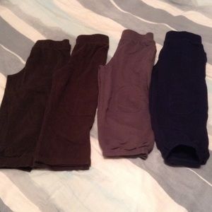 Lot of 4 boys cotton play pants