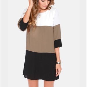 Lulu's Colourblock Dress