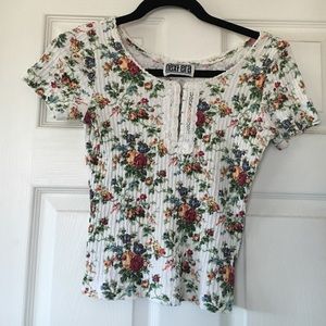 Vintage Floral Top