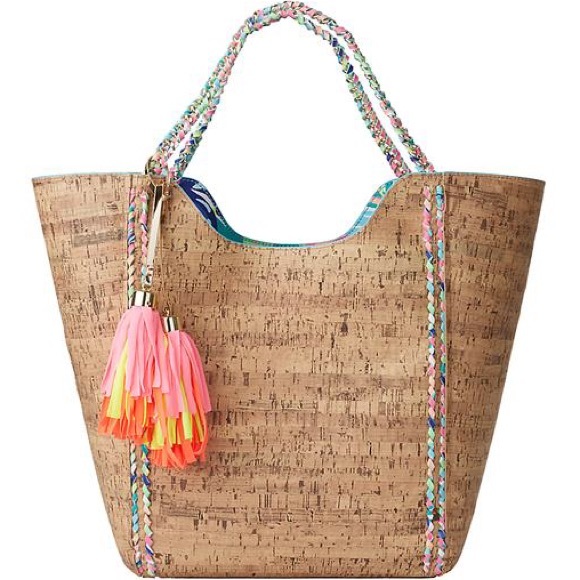 💗SOLD💗 Lilly Pulitzer Exotic Garden Tote - Picture 2 of 3