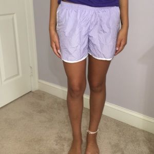 Large lavender shorts
