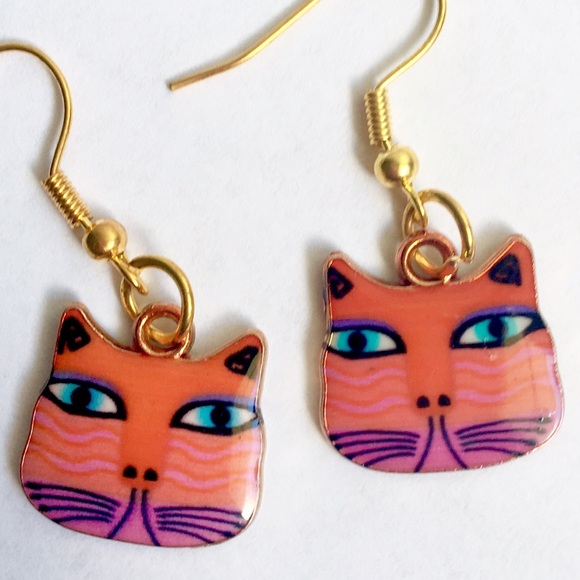😻CRAZY CAT LADY EARRINGS😻 - Picture 3 of 4