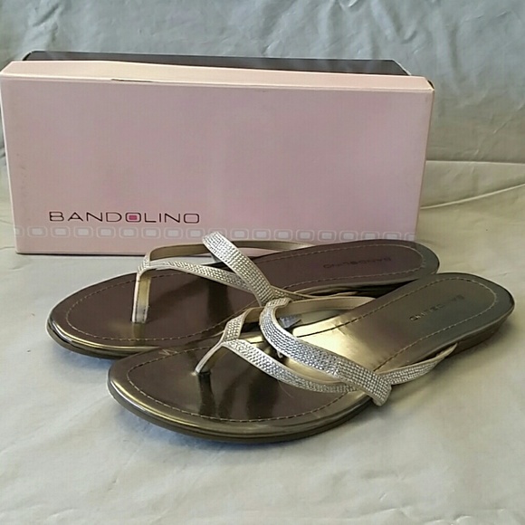 Bandolino Silver Sandals