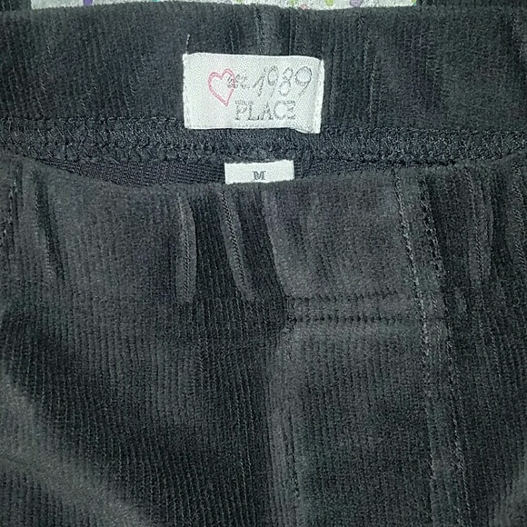 Girl's Children's Place Gray Corduroy Pants - Picture 2 of 3