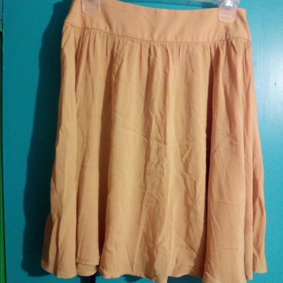 Yellow skirt