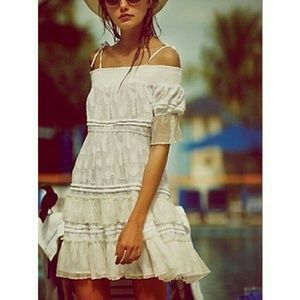 Free people off-shoulder dress XS