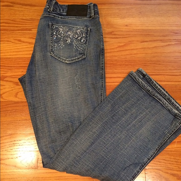 Distressed Seven Jeans by Express