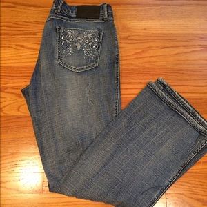 Distressed Seven Jeans by Express