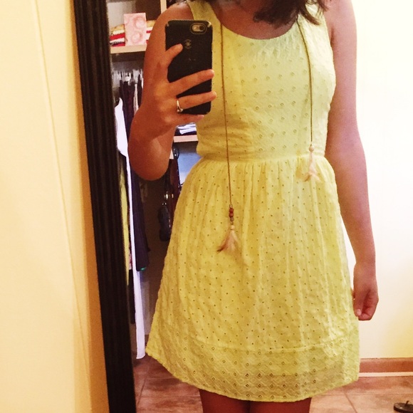 Neon Yellow Summer Dress