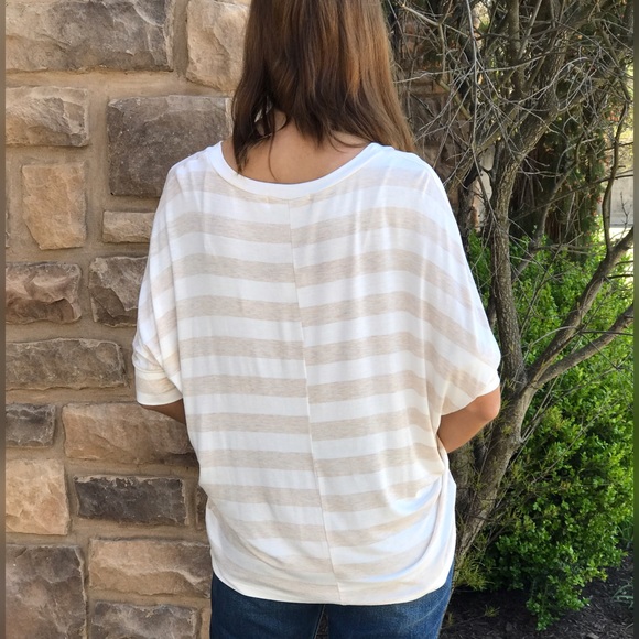 Striped Dolman Top - Picture 2 of 2