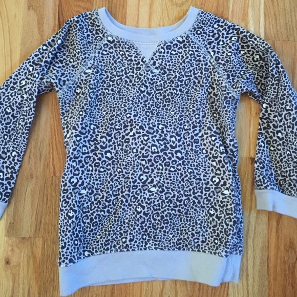 Leopard tunic/sweatshirt