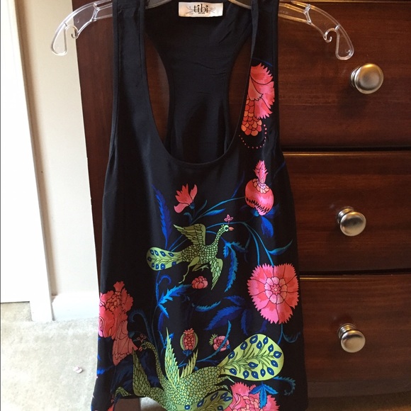 Tibi silk tank
