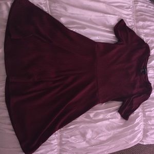 wine dress.