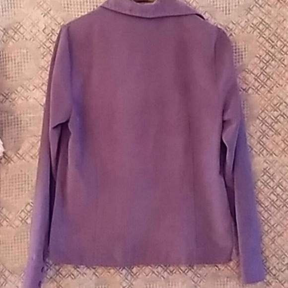 Sonoma Brushed Lavender Zip Jacket, M #0101 - Picture 4 of 4