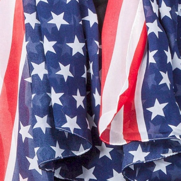 American Flag Scarf - Picture 2 of 2