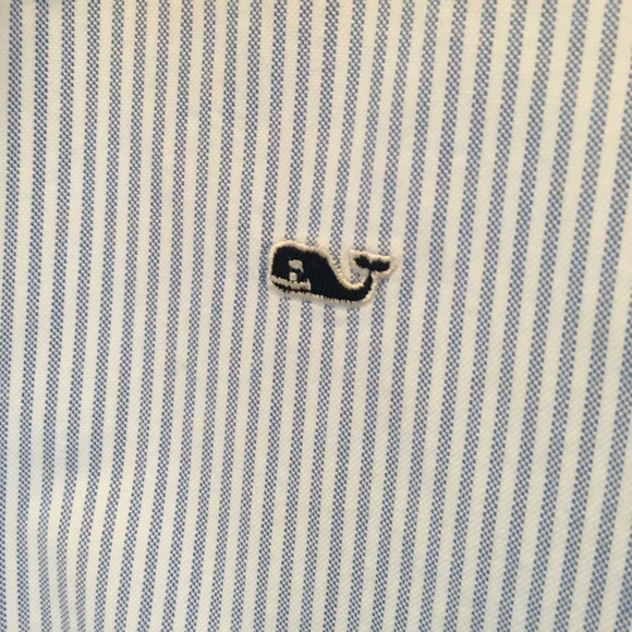 Vineyard Vines Boys stripe long sleeve shirt XL