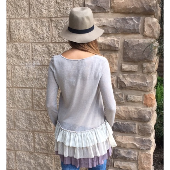 Lavender Baby Doll Blouse - Picture 4 of 4