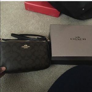 Coach small purse w/ strap!