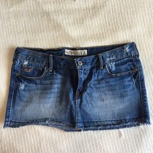 Hollister Jean skirt