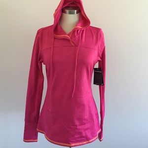 Pink fleece sweatshirt